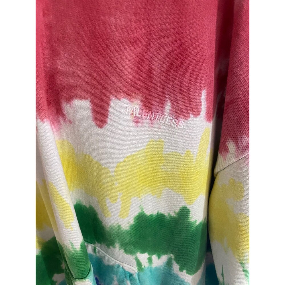 Talentless Tie Dye Hoodie Large - Picture 3 of 7
